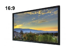 MÀN CHIẾU KHUNG  PHẲNG CỐ ĐỊNH 200 INCH